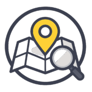 Icon SEO und Geo Google