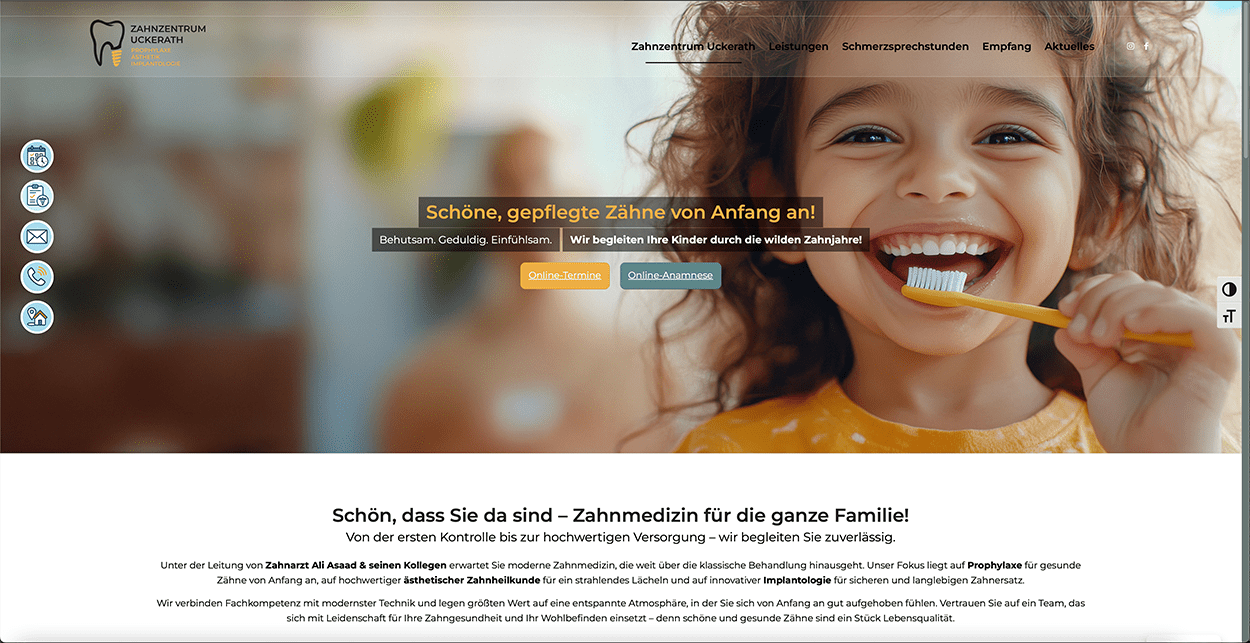 Zahnzentrum Uckerath Zahnzentrum Ukerath Ali Asaad, eine Webseite von Pixiweb-westerwald.de
