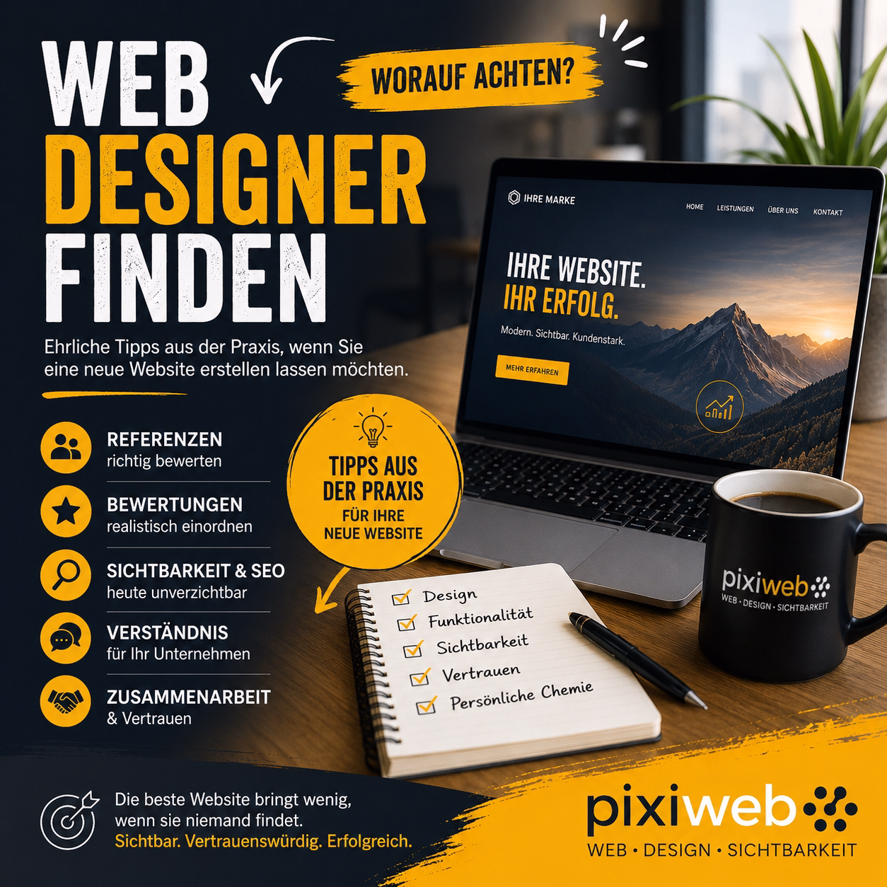 Webdesigner finden