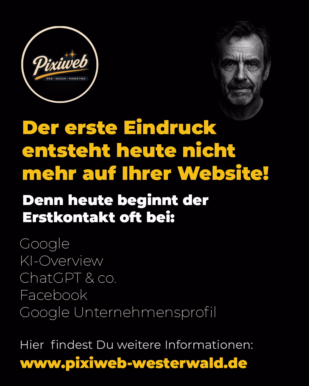 Der erste Eindruck entsteht heute nicht mehr auf Ihrer Website